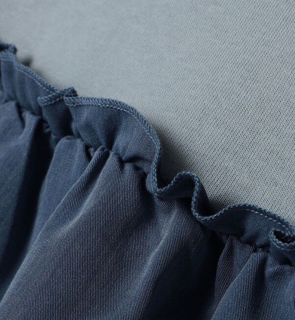 SHIPS any「SHIPS any:〈洗濯機可能〉ボーダー/ソリッド 切り替え ワンピース<KIDS>」|ワンピース|