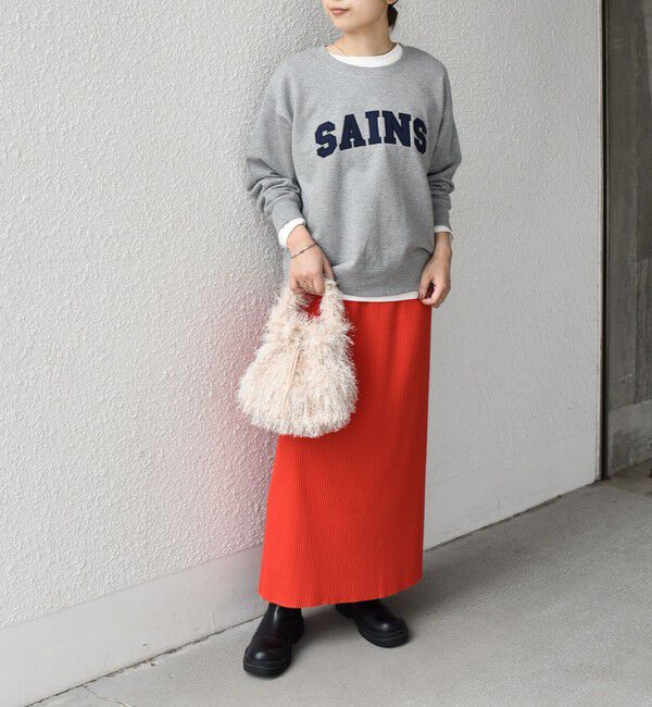 SHIPS Colors 「SHIPS Colors:〈手洗い可能〉ロゴ エンブロイダリー スウェット」|スウェット・ジャージ|