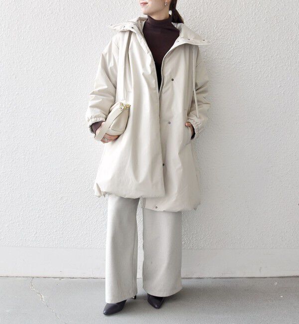 SHIPS any「SHIPS any:〈多機能〉中綿 2WAY フーディー テントライン コート」|その他|