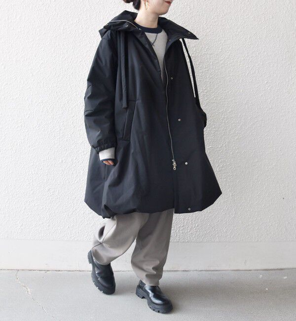 SHIPS any「SHIPS any:〈多機能〉中綿 2WAY フーディー テントライン コート」|その他|