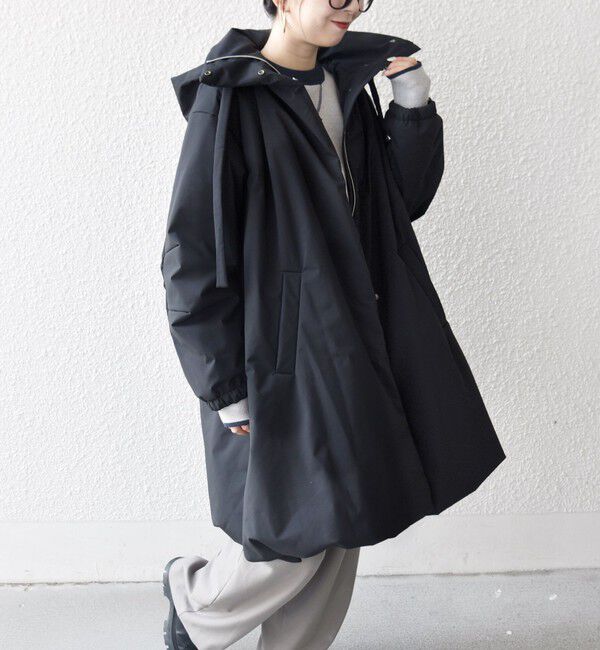 SHIPS any「SHIPS any:〈多機能〉中綿 2WAY フーディー テントライン コート」|その他|
