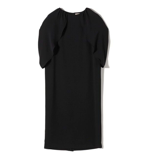 SHIPS for women「troisiemeCHACO:〈手洗い可能〉ジョーゼット ケープ ワンピース（セレモニー対応可）」|ワンピース|