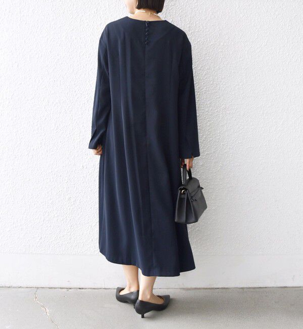 SHIPS for women「【SHIPS別注】troisiemeCHACO:〈手洗い可能〉フリル レース ワンピース（セレモニー対応可）」|ワンピース|