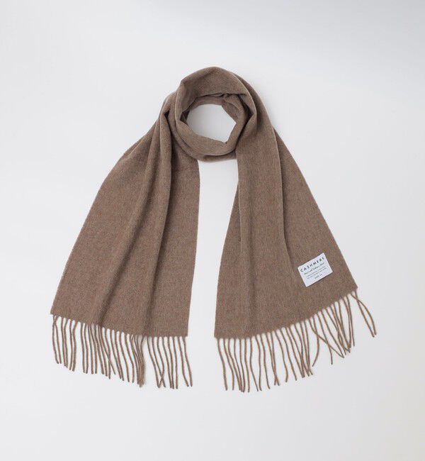 SHIPS Colors 「SHIPS Colors:カシミヤ ミックス ウール マフラー 2」|マフラー|ベージュ