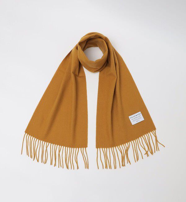 SHIPS Colors 「SHIPS Colors:カシミヤ ミックス ウール マフラー 2」|マフラー|イエロー系