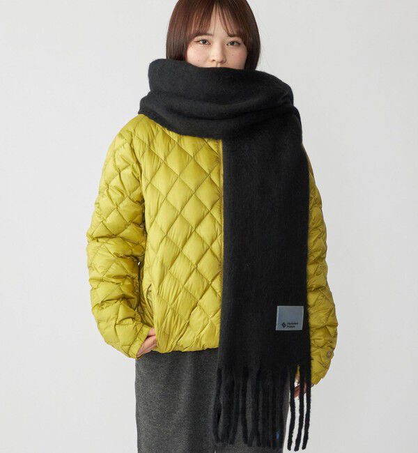 SHIPS「City Ambient Products: シャギー ソリッド ボリューム マフラー」|マフラー|