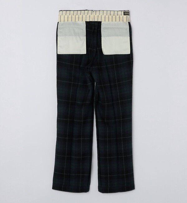 SHIPS「【SHIPS別注】THOMSON: ブラックウォッチ トラウザーズ」|チノ|