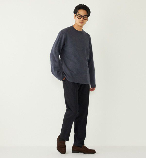 SHIPS Colors 「SHIPS Colors:〈吸湿発熱〉Solist(R) Heat ハーフ ミラノ ニット◇」|ニット・セーター|