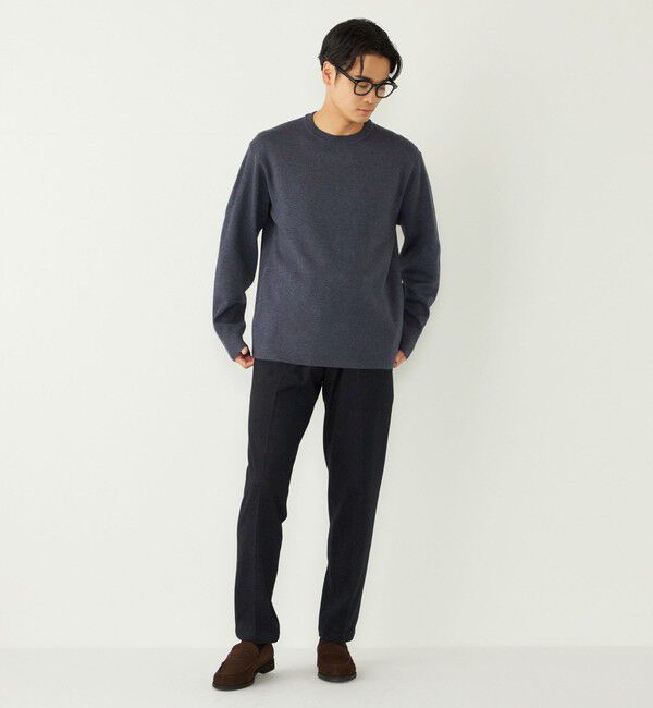 SHIPS Colors 「SHIPS Colors:〈吸湿発熱〉Solist(R) Heat ハーフ ミラノ ニット◇」|ニット・セーター|