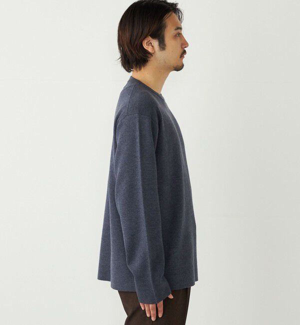 SHIPS Colors 「SHIPS Colors:〈吸湿発熱〉Solist(R) Heat ハーフ ミラノ ニット◇」|ニット・セーター|