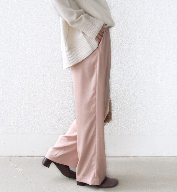 SHIPS for women「〈手洗い可能〉サテン ドロスト パンツ」|その他|