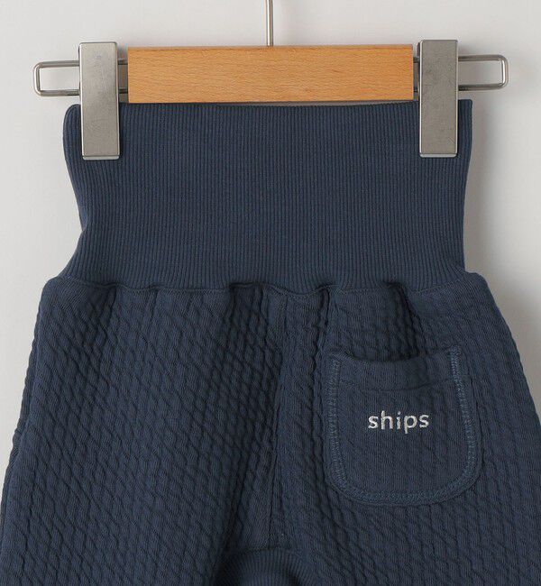 SHIPS KIDS「SHIPS KIDS:80～90cm /ベビー キルト パンツ」|その他ベビーウェア|