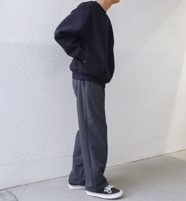 SHIPS any「SHIPS any:〈洗濯機可能〉ボア フリース レイヤード ネック プルオーバー◇」|スウェット・ジャージ|