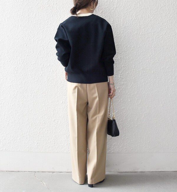 SHIPS any「《一部追加予約》SHIPS any:〈手洗い可能〉バイカラー スキッパー ニット カーディガン」|カーディガン|