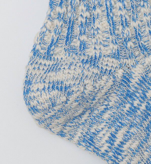 SHIPS「ANONYMOUS: ライト スラブ ライン クルー ソックス」|ソックス|