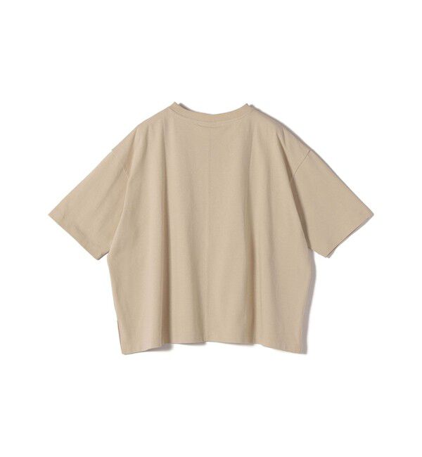 SHIPS for women「《予約》【一部WEB限定/ SHIPS別注】Champion: 5分袖 ロゴ プリント TEE」|Tシャツ・カットソー|