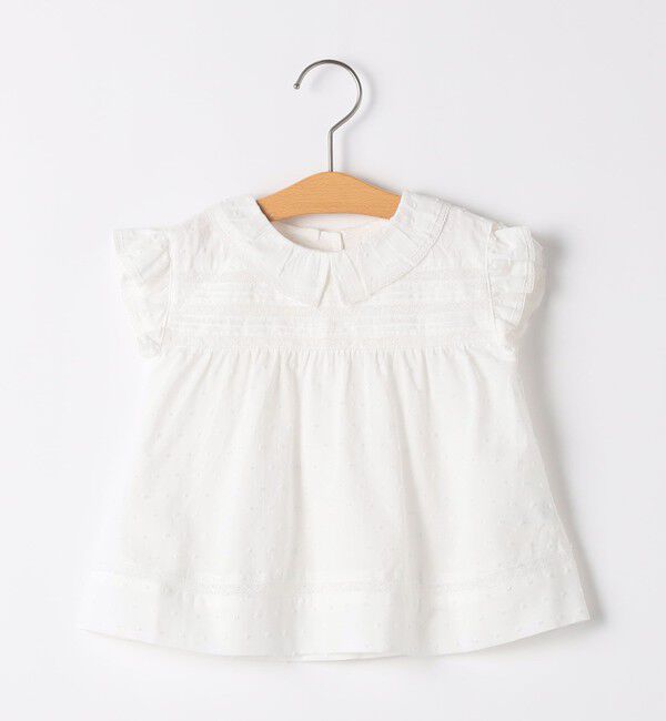 SHIPS KIDS「SHIPS KIDS:70～80cm /ベビー レース セットアップ」|その他ベビーウェア|