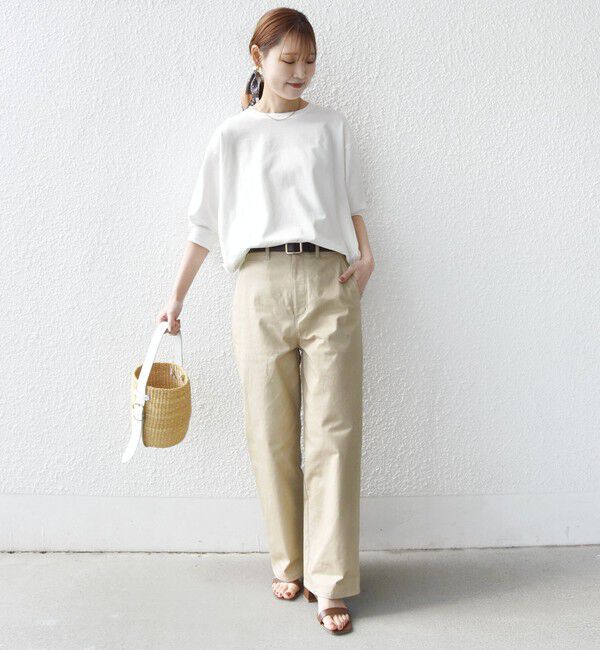 SHIPS for women「《予約》〈手洗い可能〉ハイゲージ ドルマン プルオーバー」|Tシャツ・カットソー|