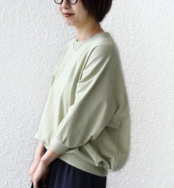 SHIPS for women「《予約》〈手洗い可能〉ハイゲージ ドルマン プルオーバー」|Tシャツ・カットソー|