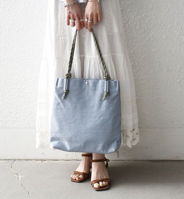 SHIPS any「《予約》SHIPS any: A4 ロープハンドル パーテーション トート」|トートバッグ|