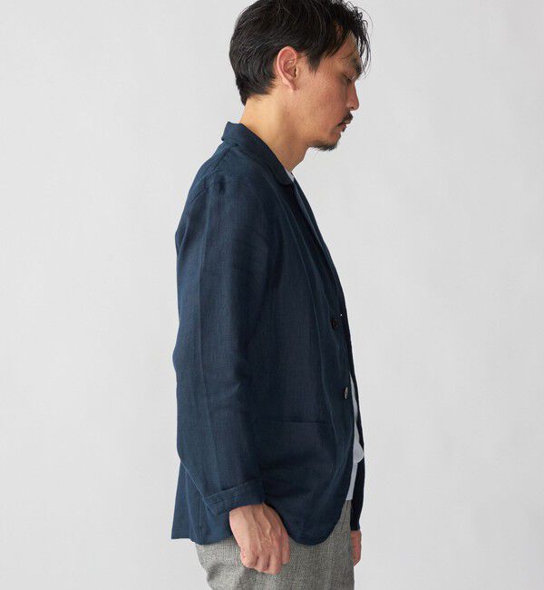 SHIPS「【SHIPS別注】Salvatore Piccolo: リネン キャンバス ジャケット」|テーラードジャケット|