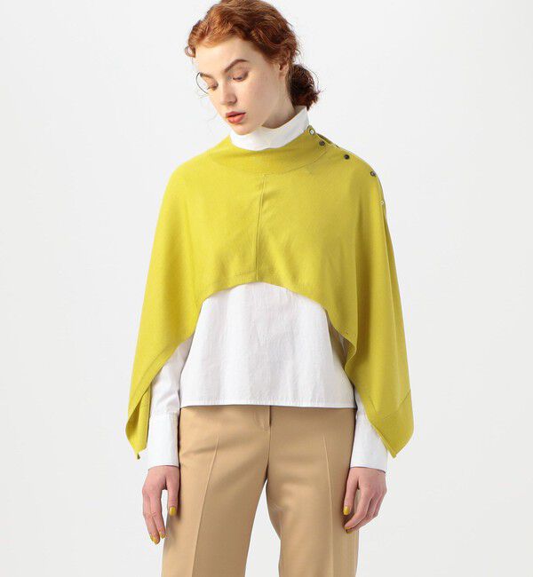 TOMORROWLAND collection「カシミヤシルク ビルドネックベスト」|ニット・セーター|