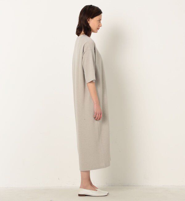 GALERIE VIE「コットンシルクカノコ ワイドスリーブワンピース」|ワンピース|