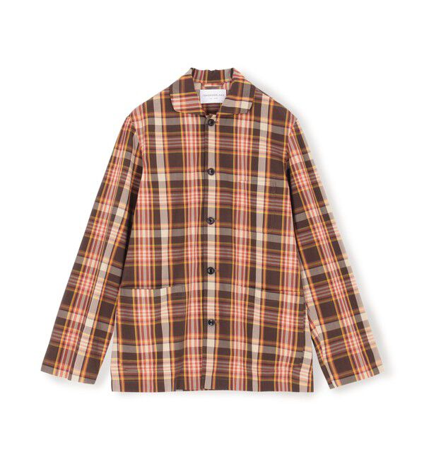 TOMORROWLAND MENS「クレープコットン コックジャケット」|ブルゾン・スタジャン|36 レッド系