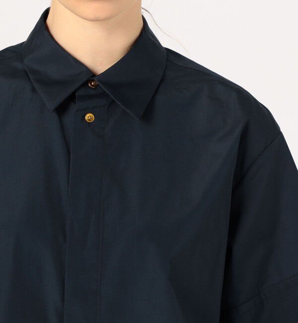 CABaN「コットンタイプライター 半袖シャツ」|シャツ・ブラウス|