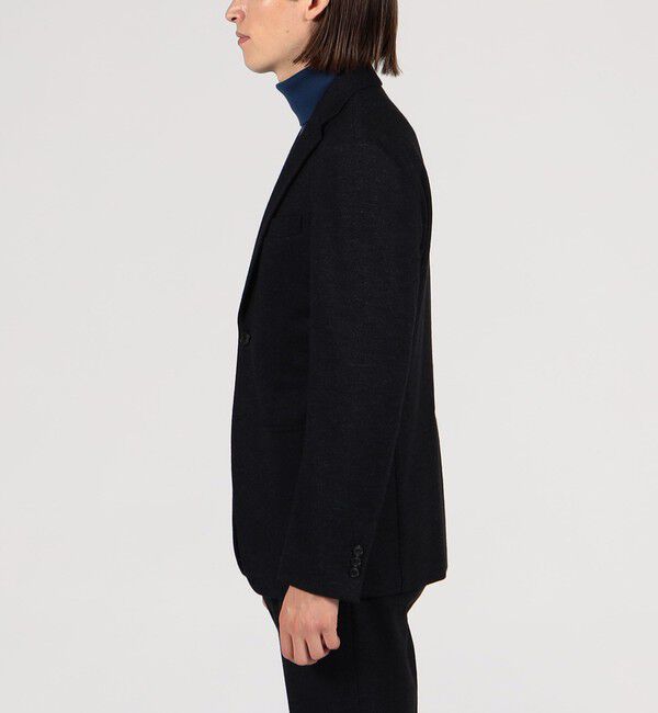 TOMORROWLAND MENS「ウールコットンダブルジャガード シングルブレステッド2Bジャケット」|テーラードジャケット|