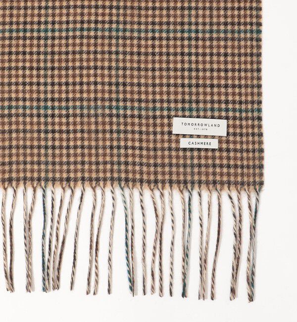 TOMORROWLAND GOODS「TOMORROWLAND カシミヤ シングルリバー マフラー」|マフラー|