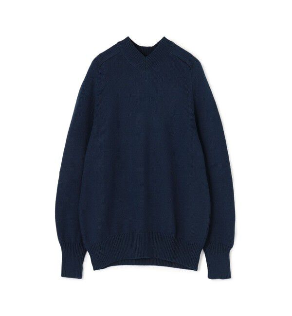 BACCA「カラーコットン サマーニットプルオーバー」|ニット・セーター|67 ダークブルー