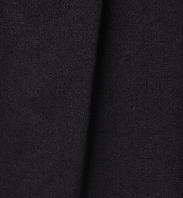 BACCA「ウォッシャーシルク ギャザードワイドパンツ」|チノ|