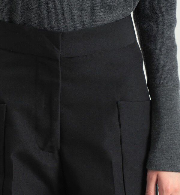 BACCA「ポリエステルウール ワイドカーゴパンツ」|その他|