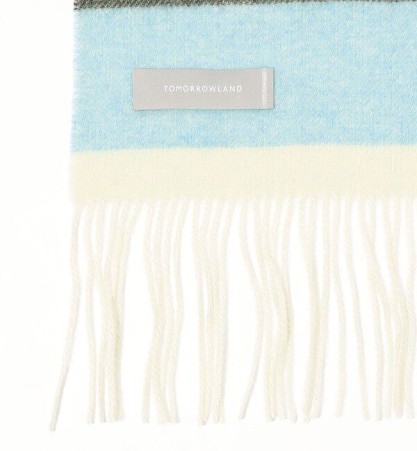 TOMORROWLAND GOODS「TOMORROWLAND チェック カシミヤストール」|ストール|