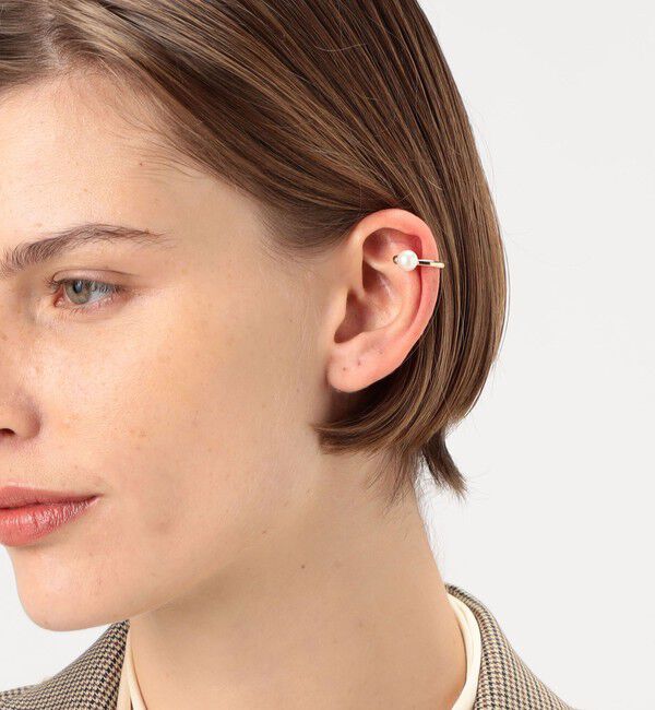 TOMORROWLAND GOODS「Hirotaka Akoya Pearl イヤーカフ」|イヤーカフ|