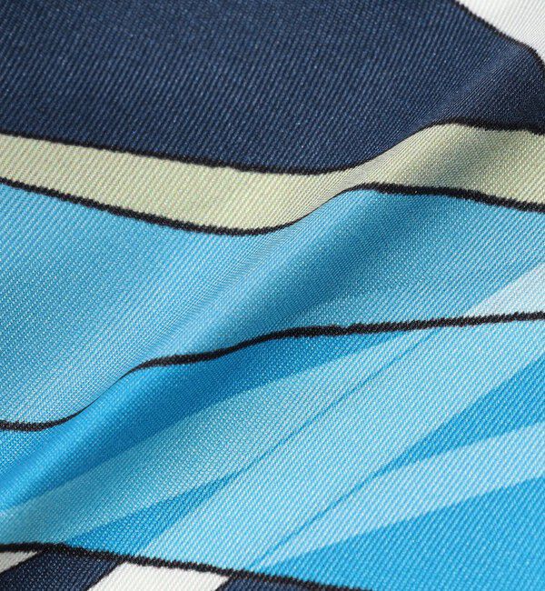 TOMORROWLAND GOODS「Kinloch シルクプリント スカーフ」|バンダナ・スカーフ|