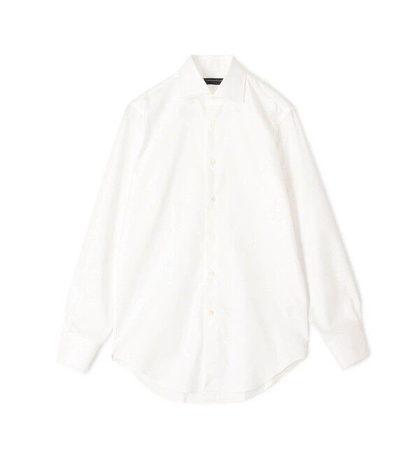 TOMORROWLAND MENS「120/2スーピマコットンツイル ワイドスプレッドカラー ドレスシャツ」|シャツ・ブラウス|11 ホワイト