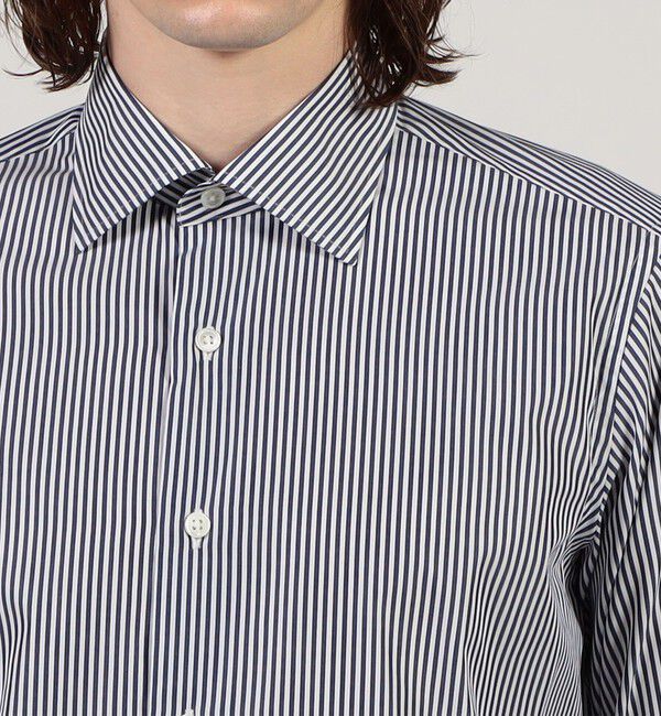 TOMORROWLAND MENS「200/2 コットンツイル ワイドスプレッドカラー ドレスシャツ」|シャツ・ブラウス|