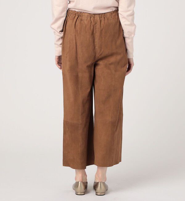 BACCA「ゴートスエード イージーワイドパンツ」|その他|