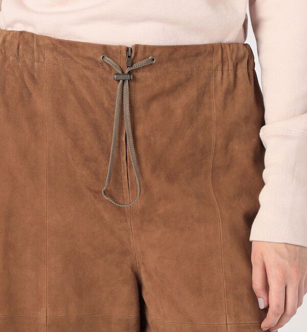 BACCA「ゴートスエード イージーワイドパンツ」|その他|