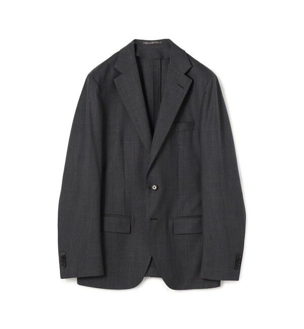 TOMORROWLAND MENS「SUPER120&rsquo;Sウール ストレッチ シングルブレステッド 2Bジャケット」|テーラードジャケット|17 チャコールグレー