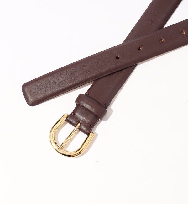 TOMORROWLAND GOODS「MANUELA レザーベルト」|ベルト|
