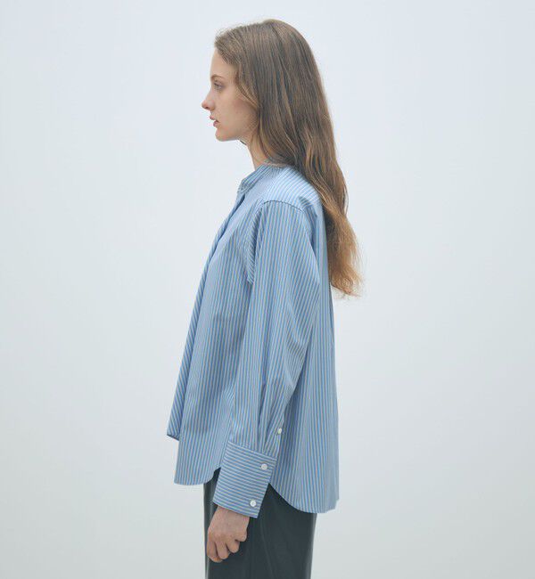 MACPHEE「コットンブロード タイブラウス」|シャツ・ブラウス|