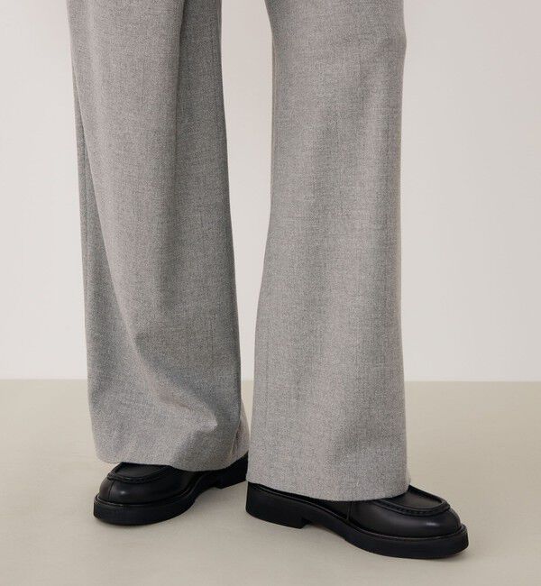 GALERIE VIE「グリッターストライプ ワンサイドタックスラックス」|スラックス|