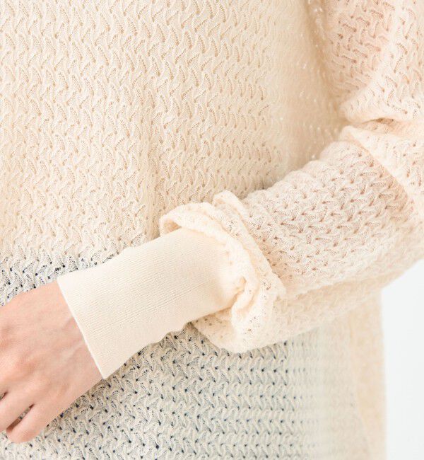 Ballsey「ツイストウール ワイドプルオーバー」|ニット・セーター|