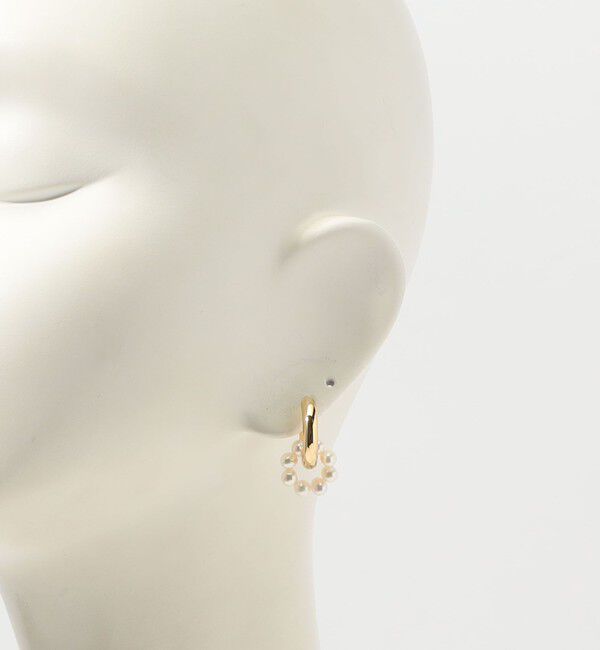 TOMORROWLAND GOODS「Kenneth Jay Lane Pearl  Hoops  ピアス」|ピアス|