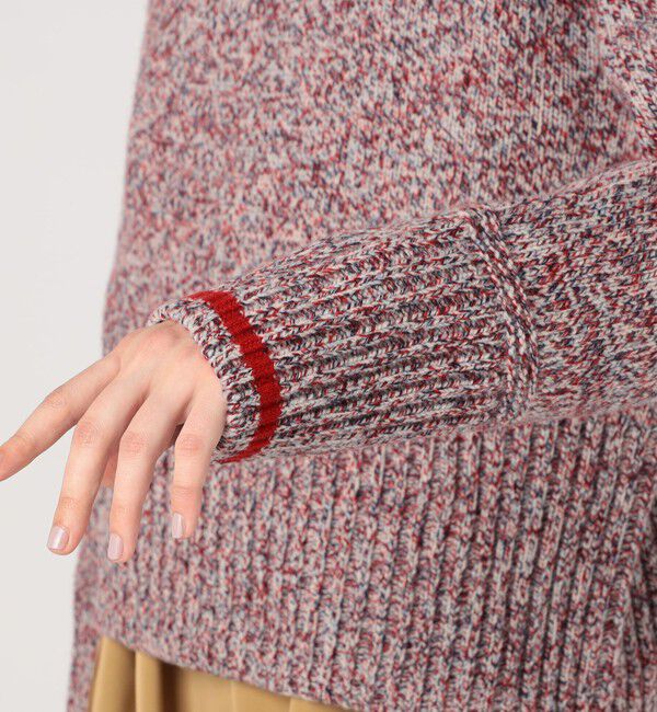 MACPHEE「ファインラムズウール タートルネックプルオーバー」|ニット・セーター|