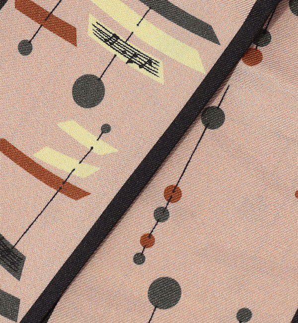 TOMORROWLAND GOODS「Atelier TOMORROWLAND MUSIC BARシルク ボウタイスカーフ」|バンダナ・スカーフ|