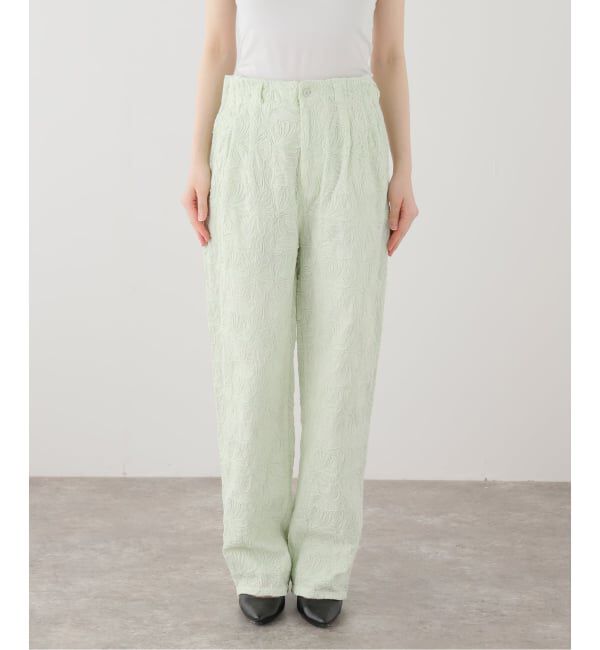  「SEEALL ESSENTIAL EASY PANTS SAU63 PT382：パンツ」|その他|グリーン